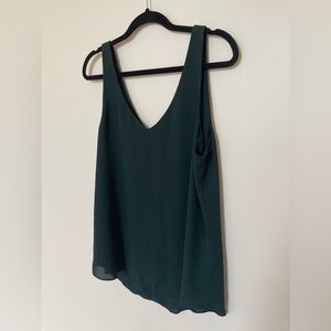 RW&Co. forest green camisole